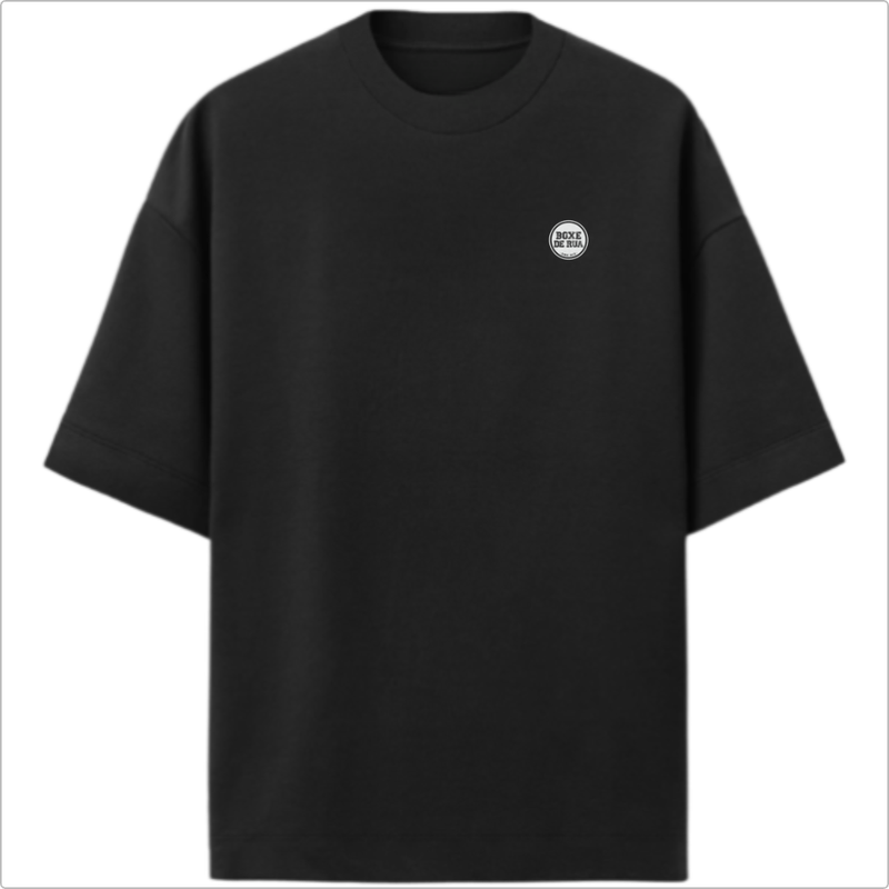 Camiseta Oversized Premium - Boxe de Rua x Guto Inocente